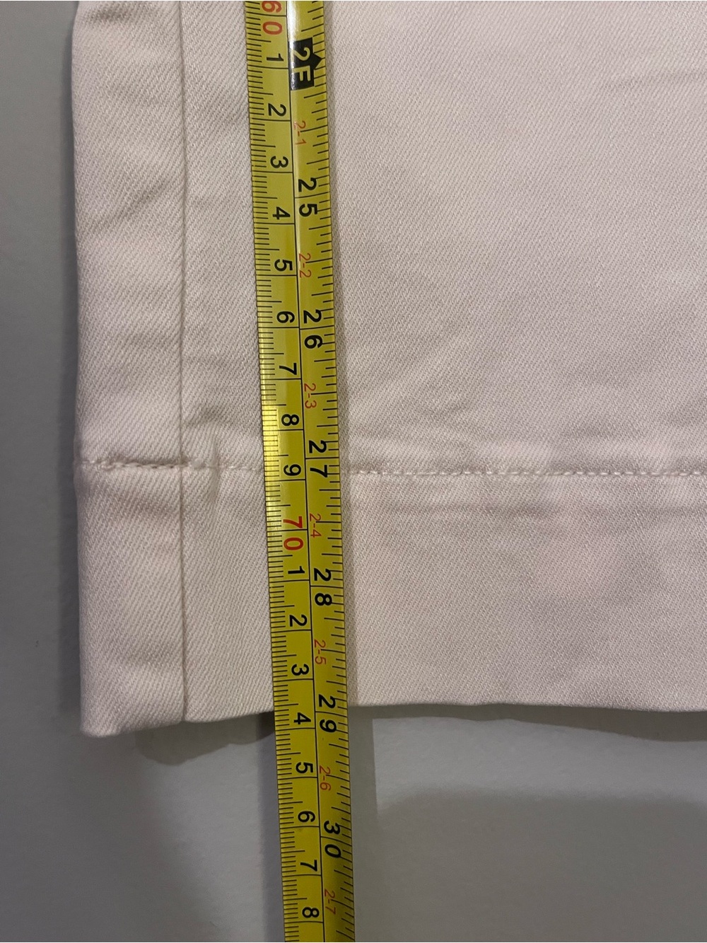 J. Jill Women's High Rise Wide Leg Jeans in Cream 10P - Picture 8 of 10